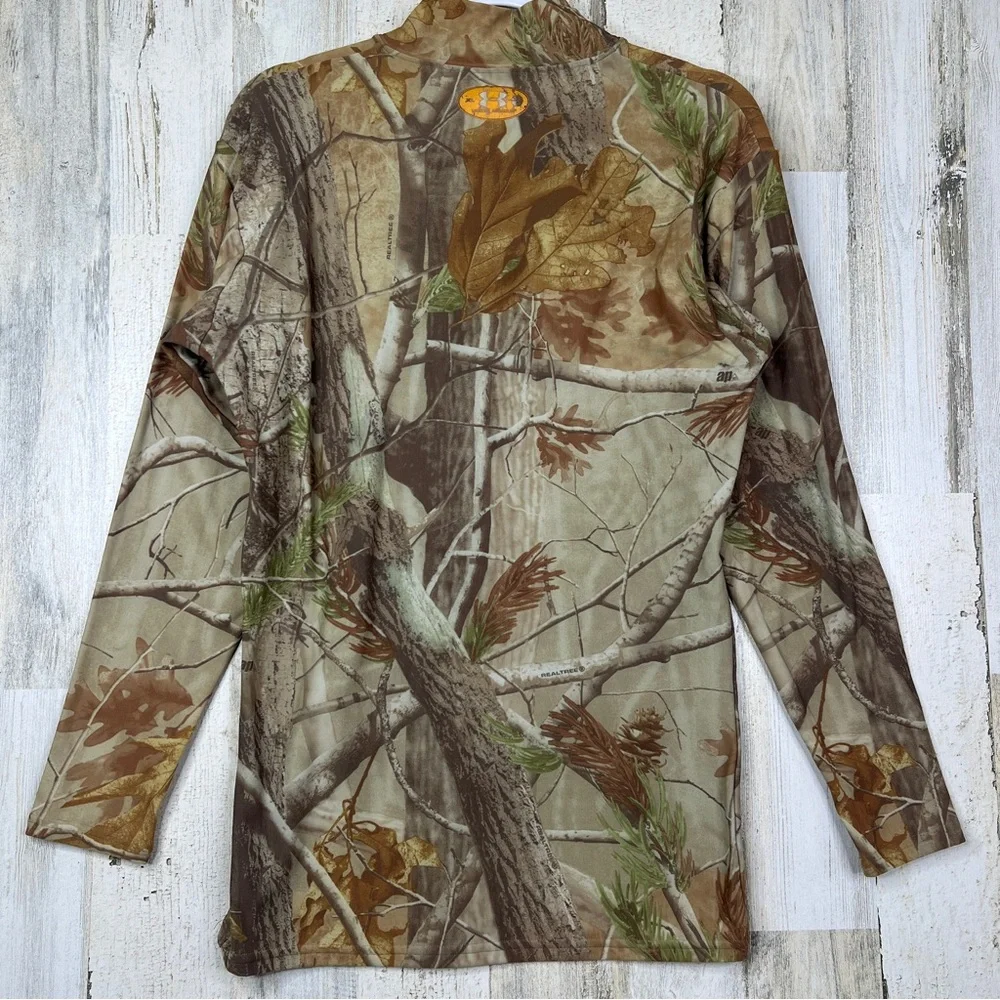 Under Armour‎ Realtree AP Mock Turtleneck T-Shirt Size Large